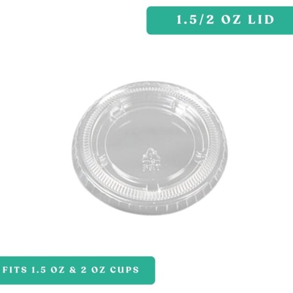 1.5-2oz Plastic Portion Cup Lid