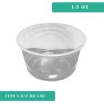 1.5oz Plastic Portion Cup