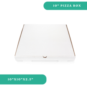 10x10x2.5" Pizza Box