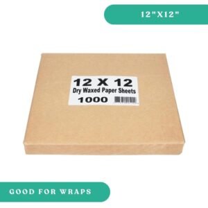 12"x12" Dry Wax Sheets