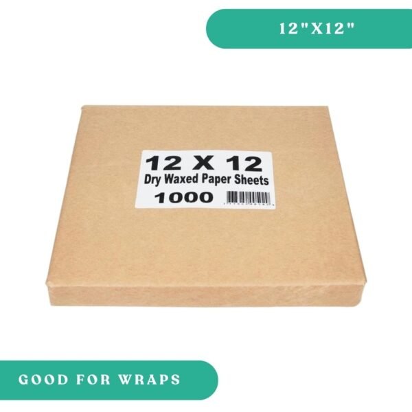 12"x12" Dry Wax Sheets