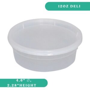 12oz Deli Container with Lid
