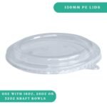 16oz to 32oz Round Kraft Salad Bowl Lid