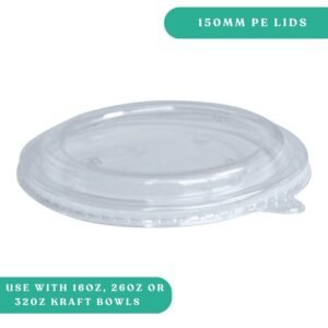 16oz to 32oz Round Kraft Salad Bowl Lid