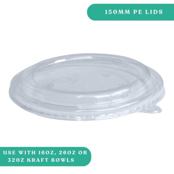 16oz to 32oz Round Kraft Salad Bowl Lid