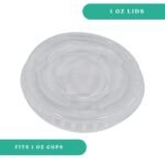 1oz Plastic Portion Lid
