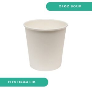 24oz Rectangular Container + Lid