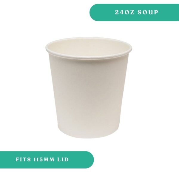 24oz Rectangular Container + Lid