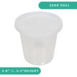 32oz Deli Container with Lid