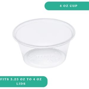 4oz Plastic Portion Cups