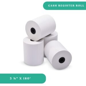 Cash Register Rolls ? 3 ?" x 180'