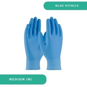 Medium Blue Nitrile Gloves