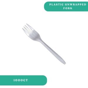 Plastic Unwrapped Fork