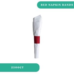 Red Napkin Bands