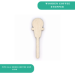 Wooden Sip Stopper for Coffee Lids