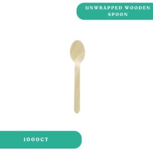 Wooden Unwrapped Spoon